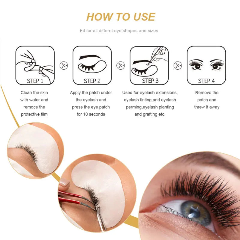 LAKANAKU Gel Eye Pads for Beauty Makeup