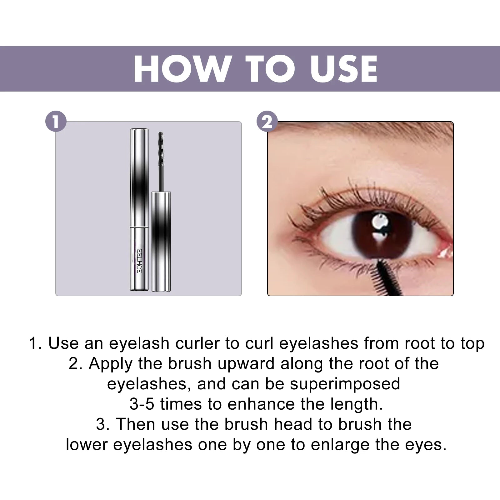 Silk Fiber Lash Mascara Curling Volume Express Eyelashes