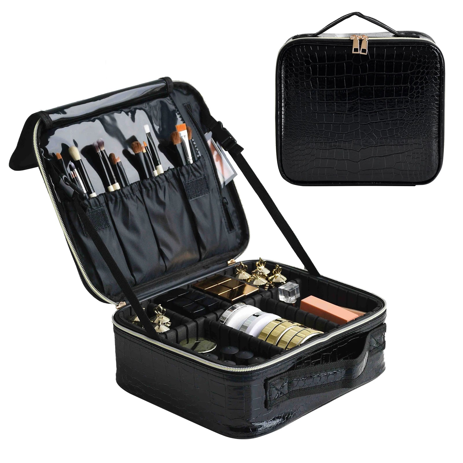 Multi-Functional Portable Travel Storage Makeup Case