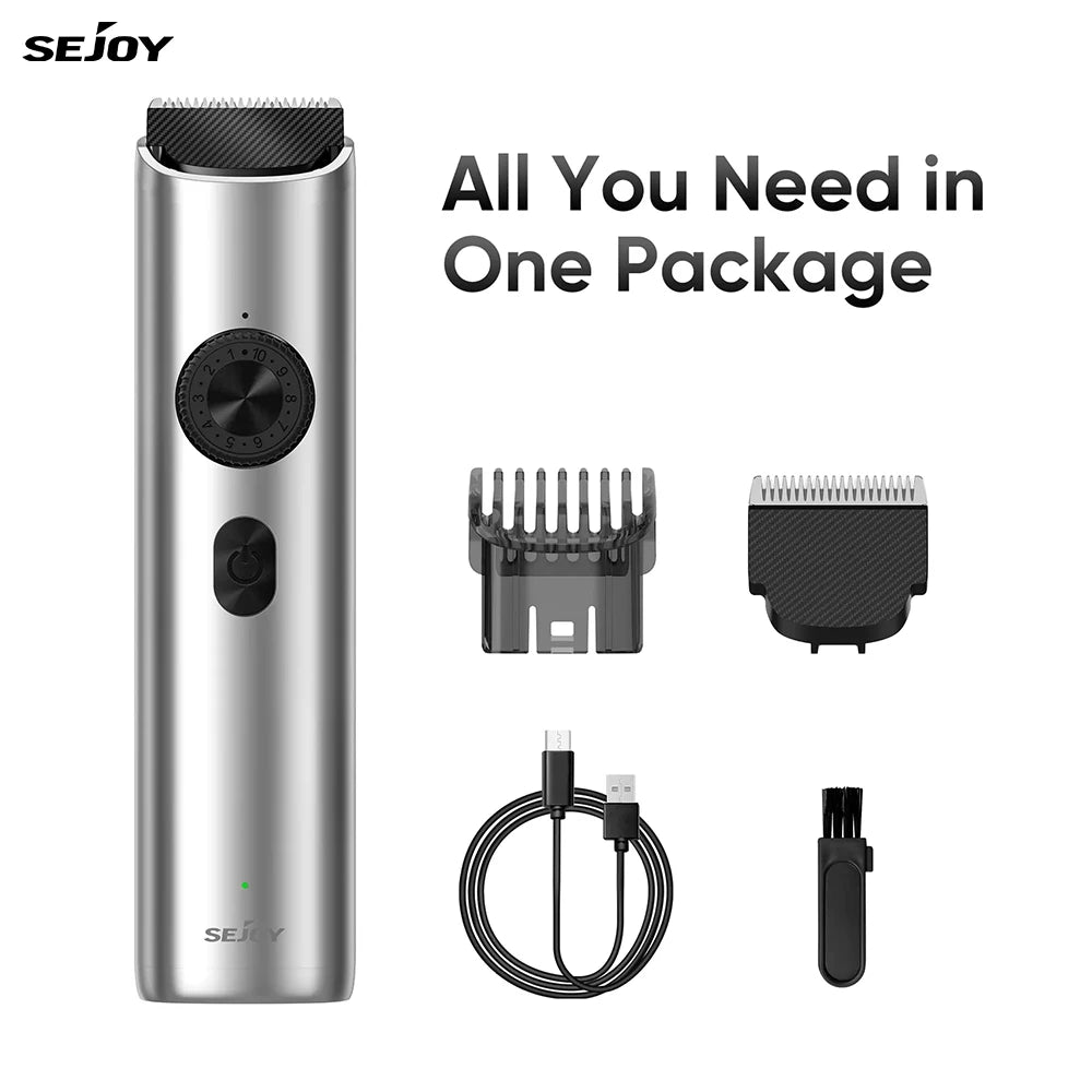 Sejoy Men's Hair Clippers Grooming Kit