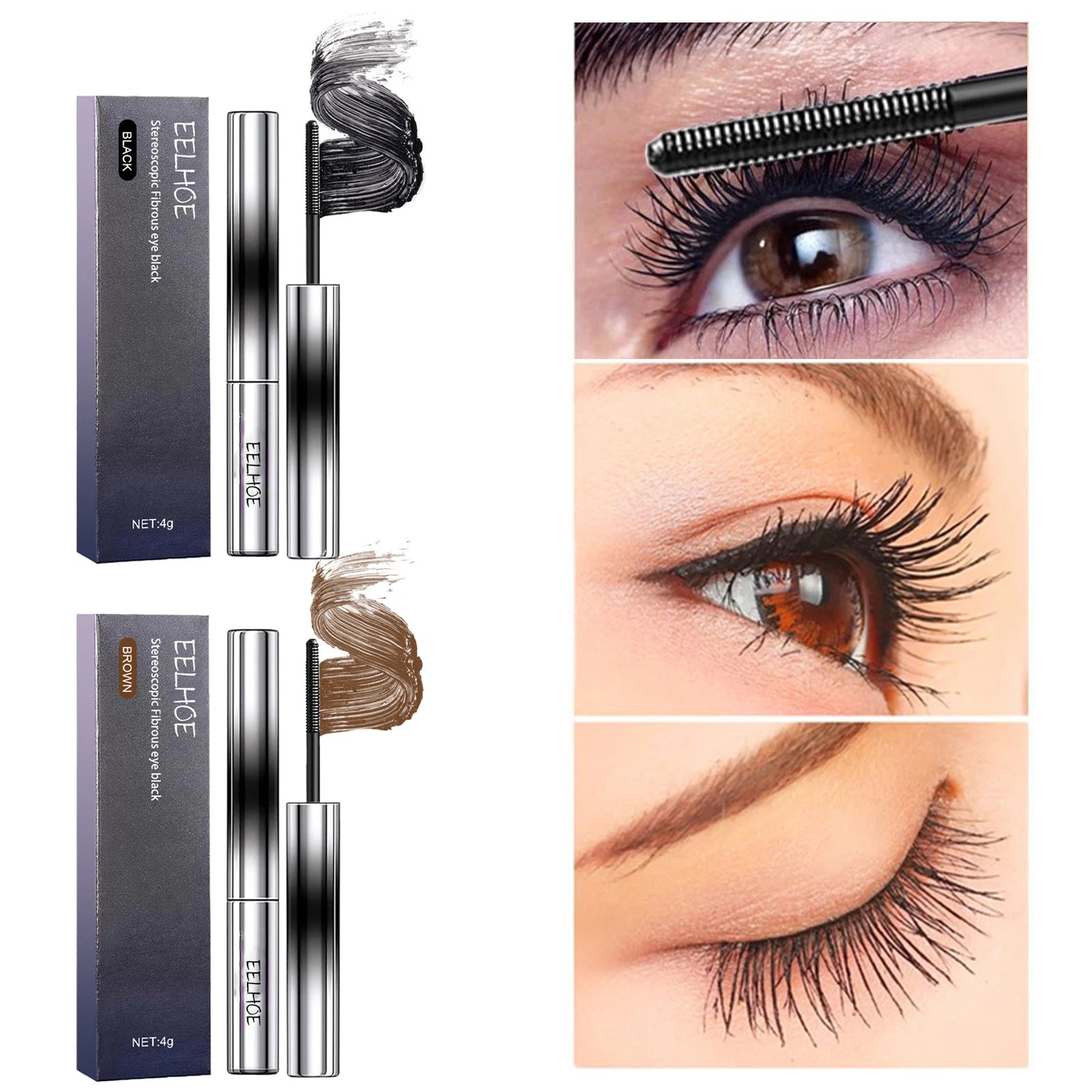 Silk Fiber Lash Mascara Curling Volume Express Eyelashes