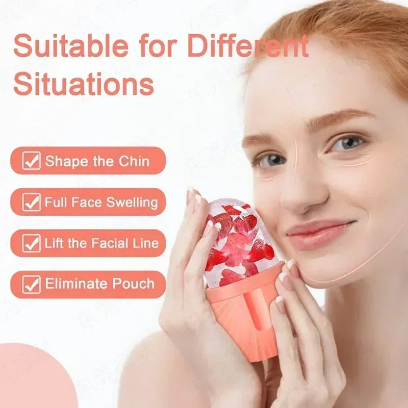 Silicone Ice Cube Trays Beauty Lifting Face Massager