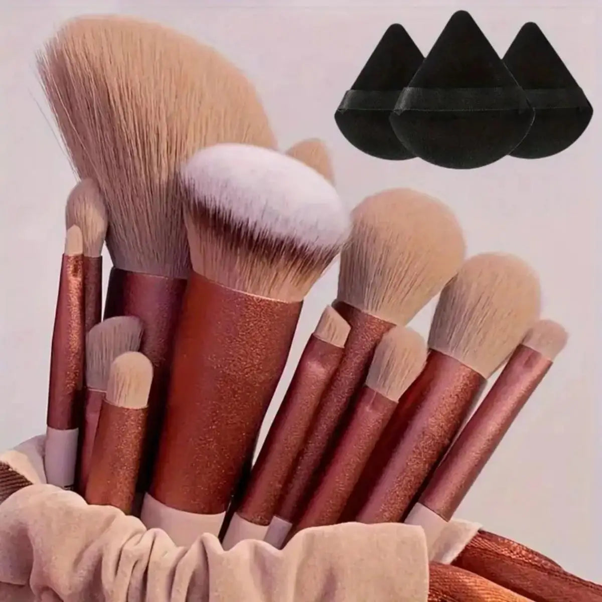 13-Piece Premium Makeup Brush Set