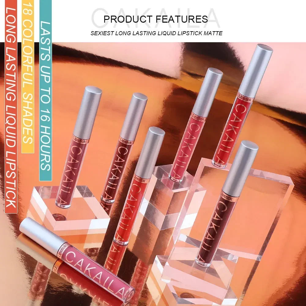 18 Colors Matte Lipgloss