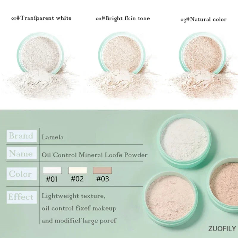 Transparent Natural Face Finishing Powder