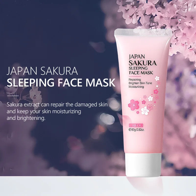 Japan Sakura Sleeping Face Mask