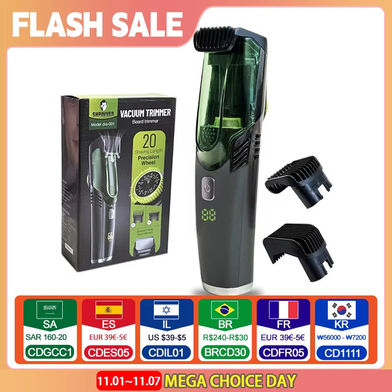 Cordless Men Beard Trimmer