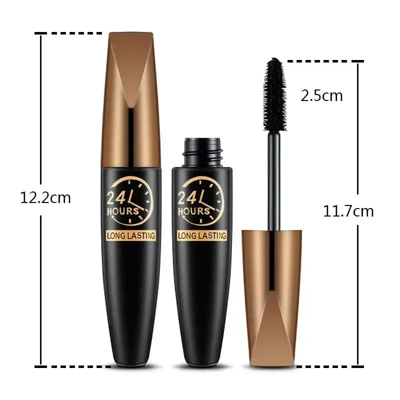 5D Waterproof Silk Fiber Mascara – Extreme Length, Volume, and All-Day Wear