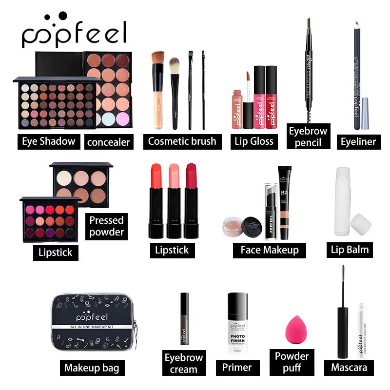 POPFEEL All In One Makeup Kit  for Women Full Kit Set