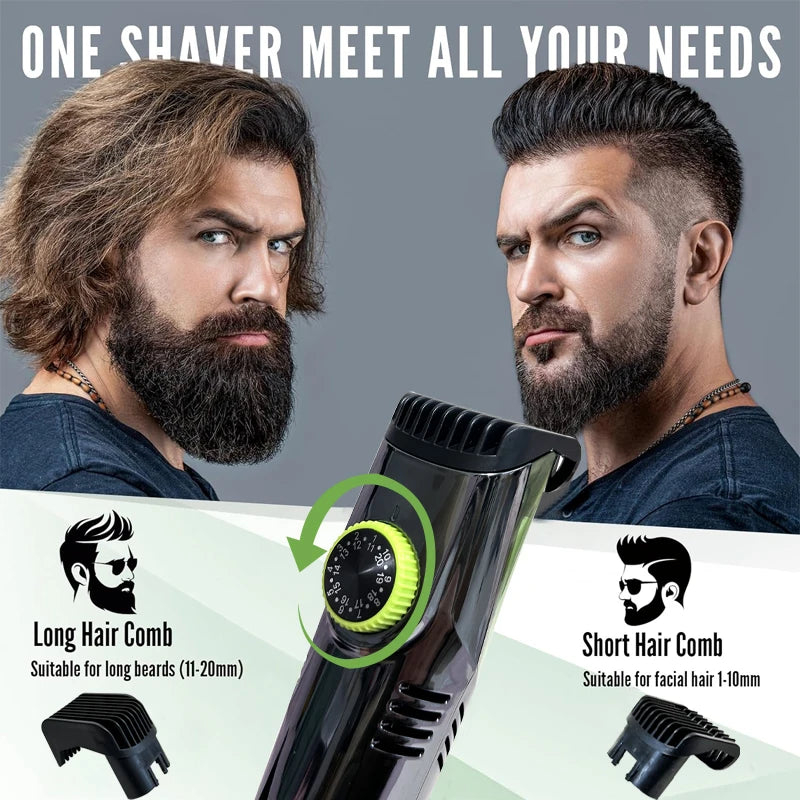 Cordless Men Beard Trimmer