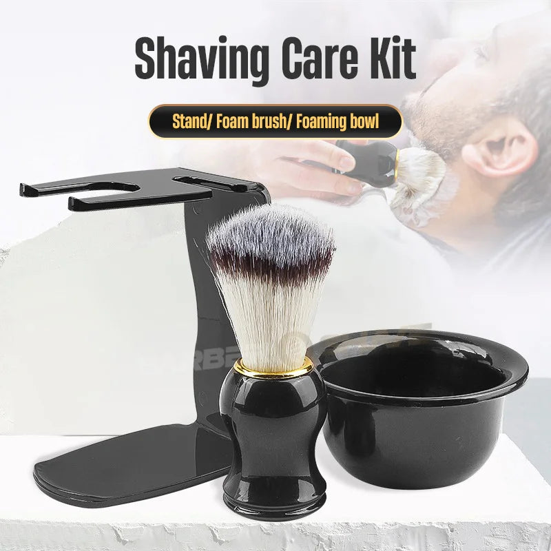 Professional Shaving Brush 3-in-1 Shave Kits