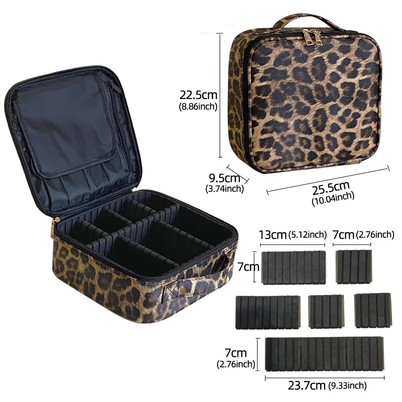 Multi-Functional Portable Travel Storage Makeup Case