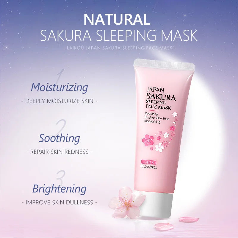 Japan Sakura Sleeping Face Mask