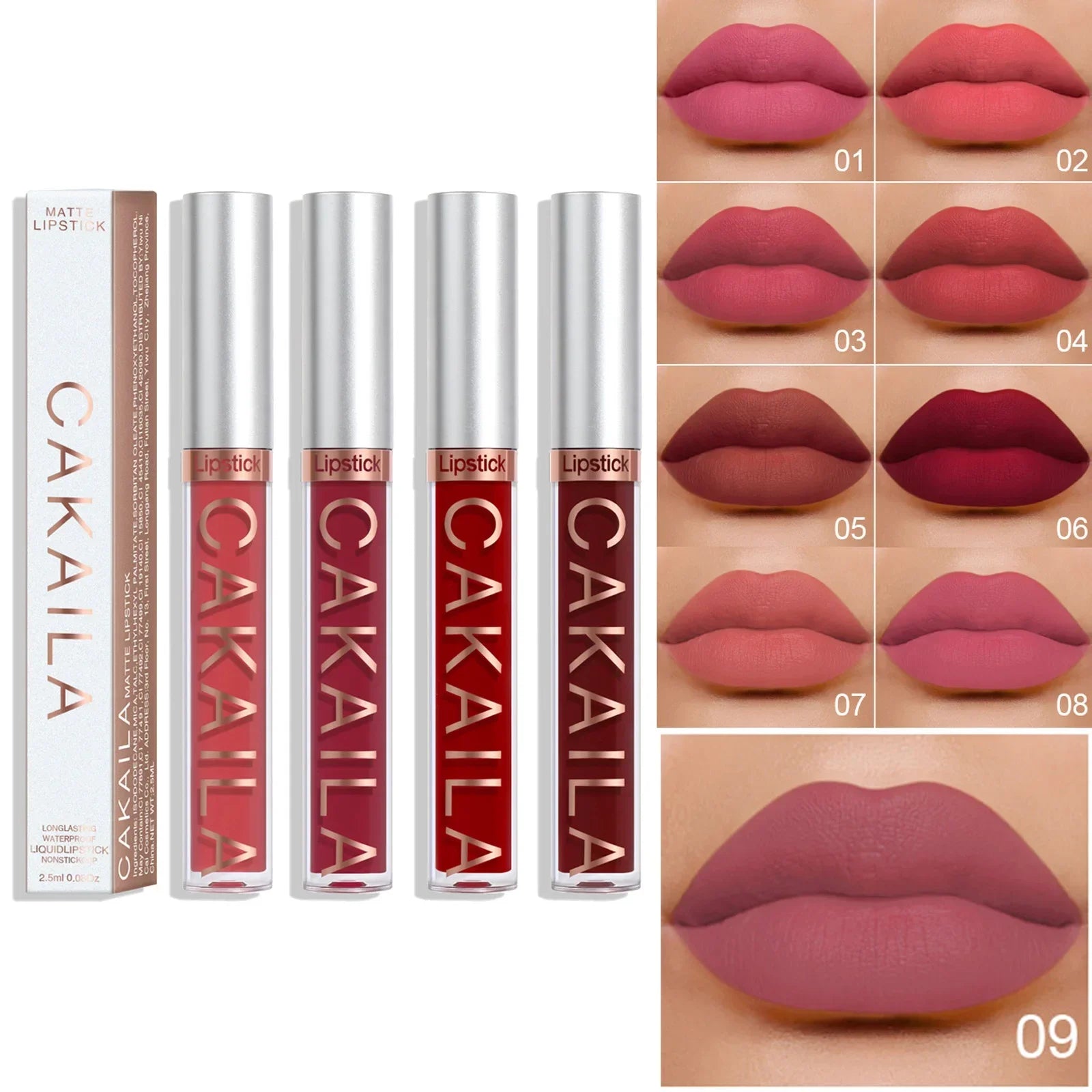 18 Colors Matte Lipgloss