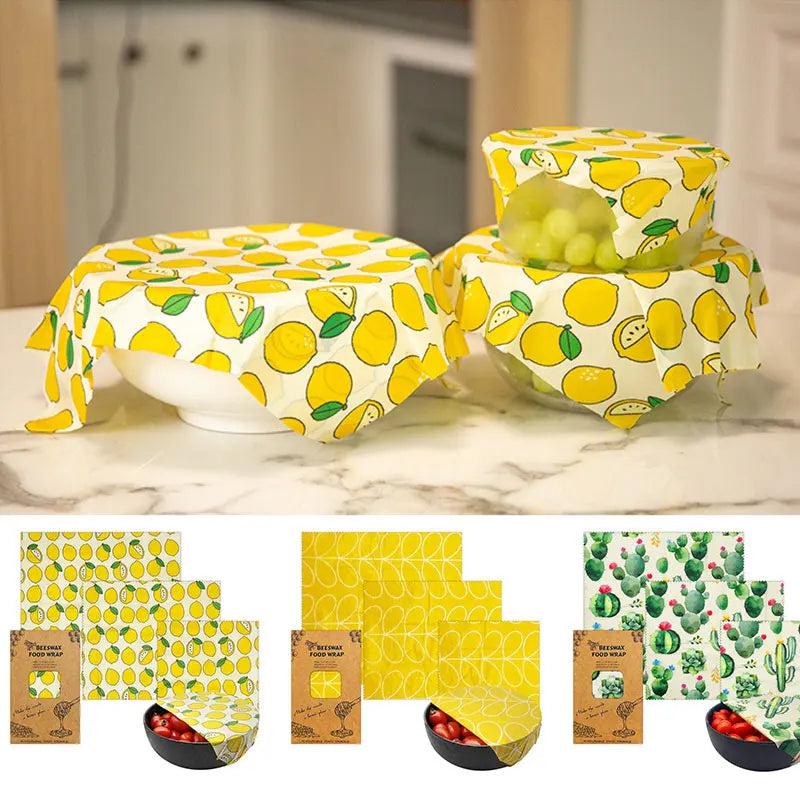 Reusable Food Fresh Keeping Cloth Organic Storage