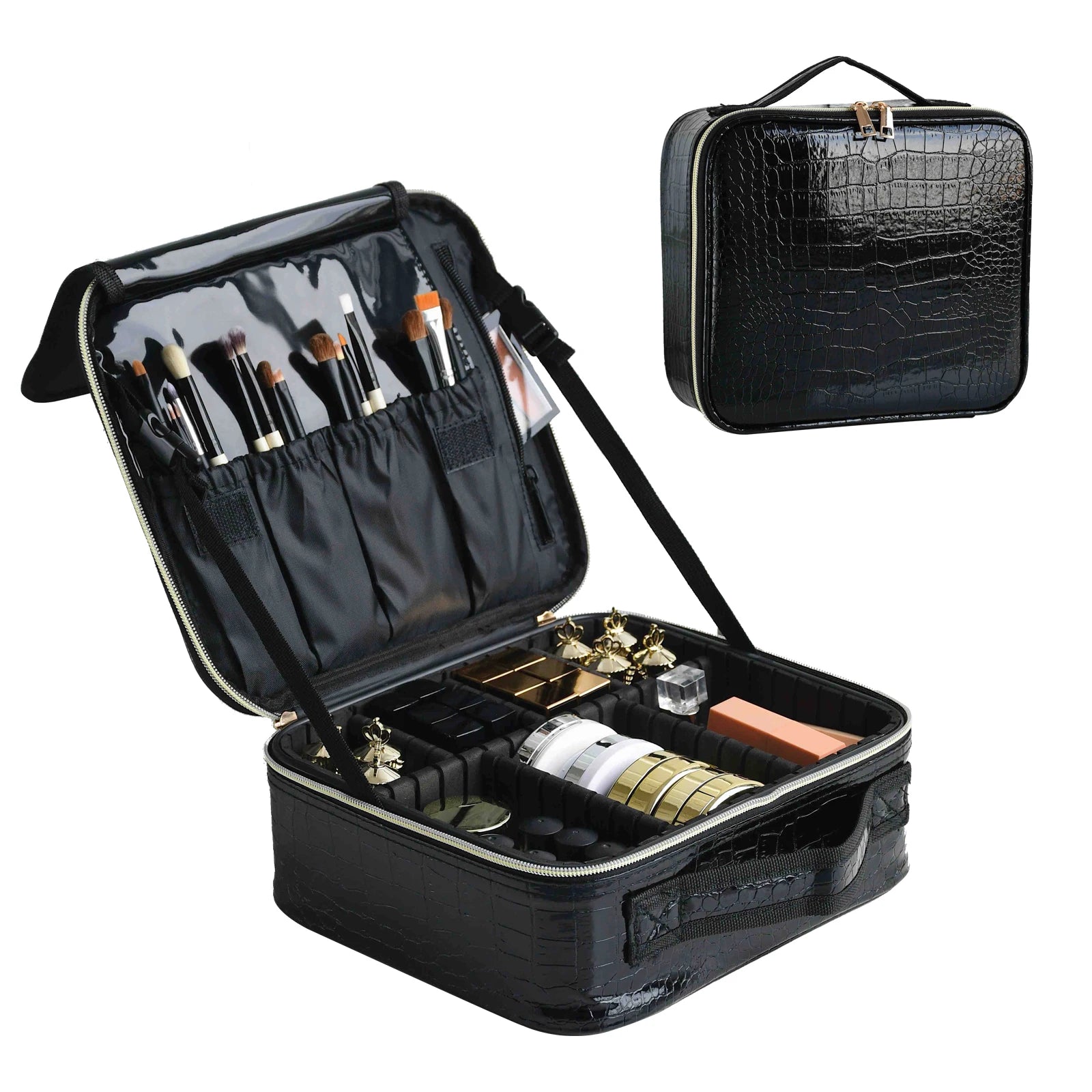 Multi-Functional Portable Travel Storage Makeup Case