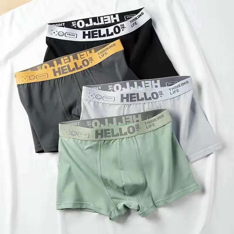 Men's Underwear Sexy Panties Cotton Boxers