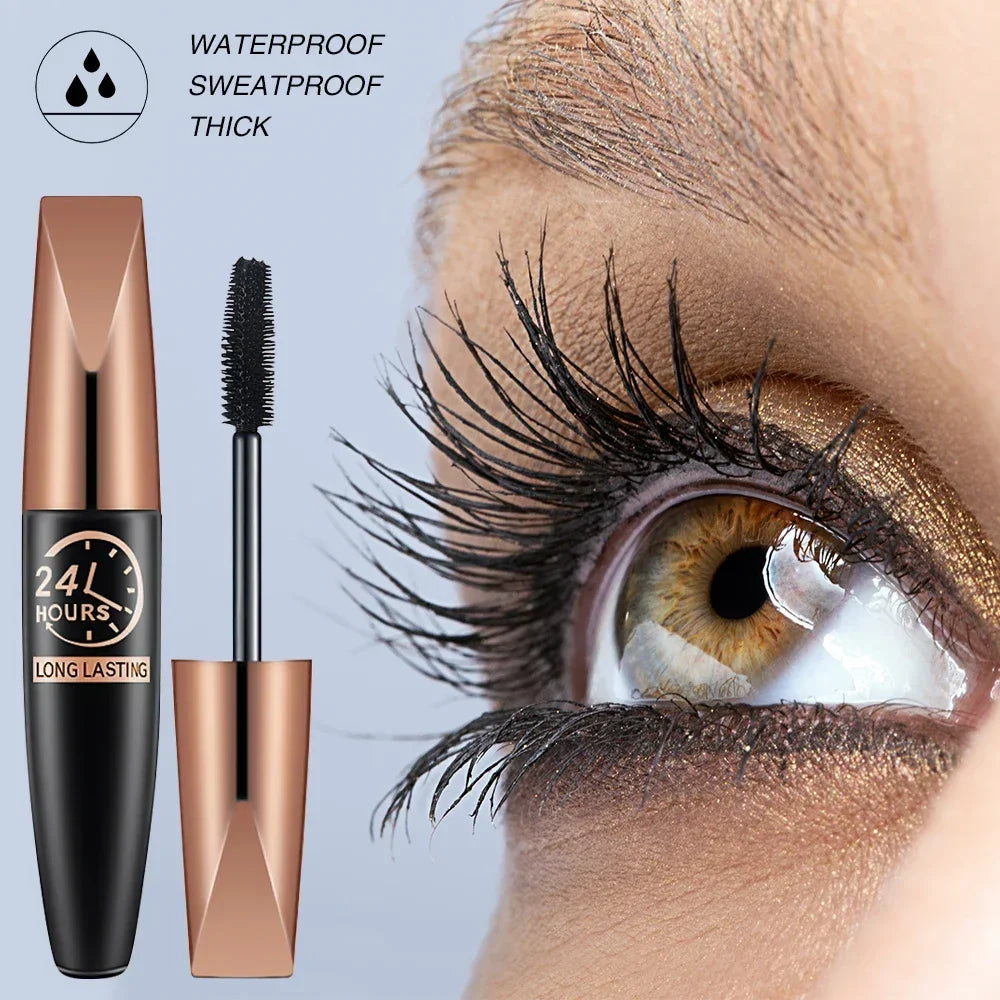 5D Waterproof Silk Fiber Mascara – Extreme Length, Volume, and All-Day Wear