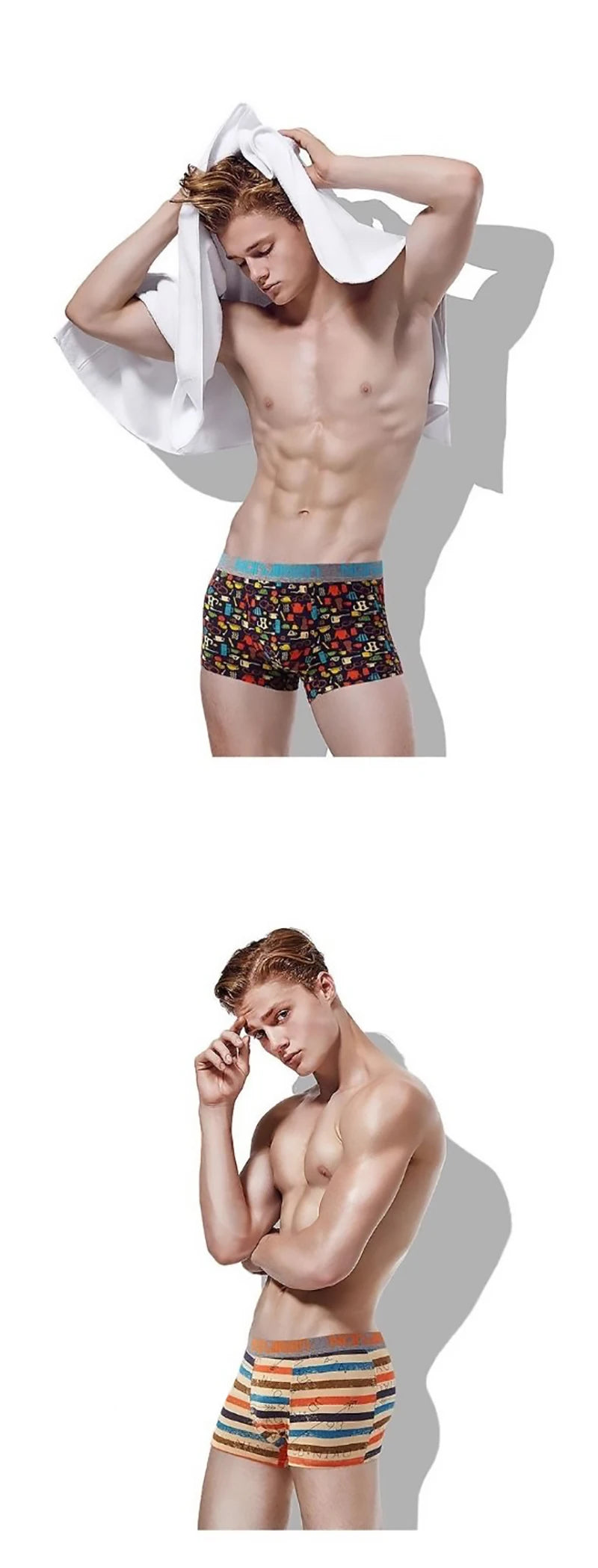 Men's Underwear Sexy Panties Cotton Boxers