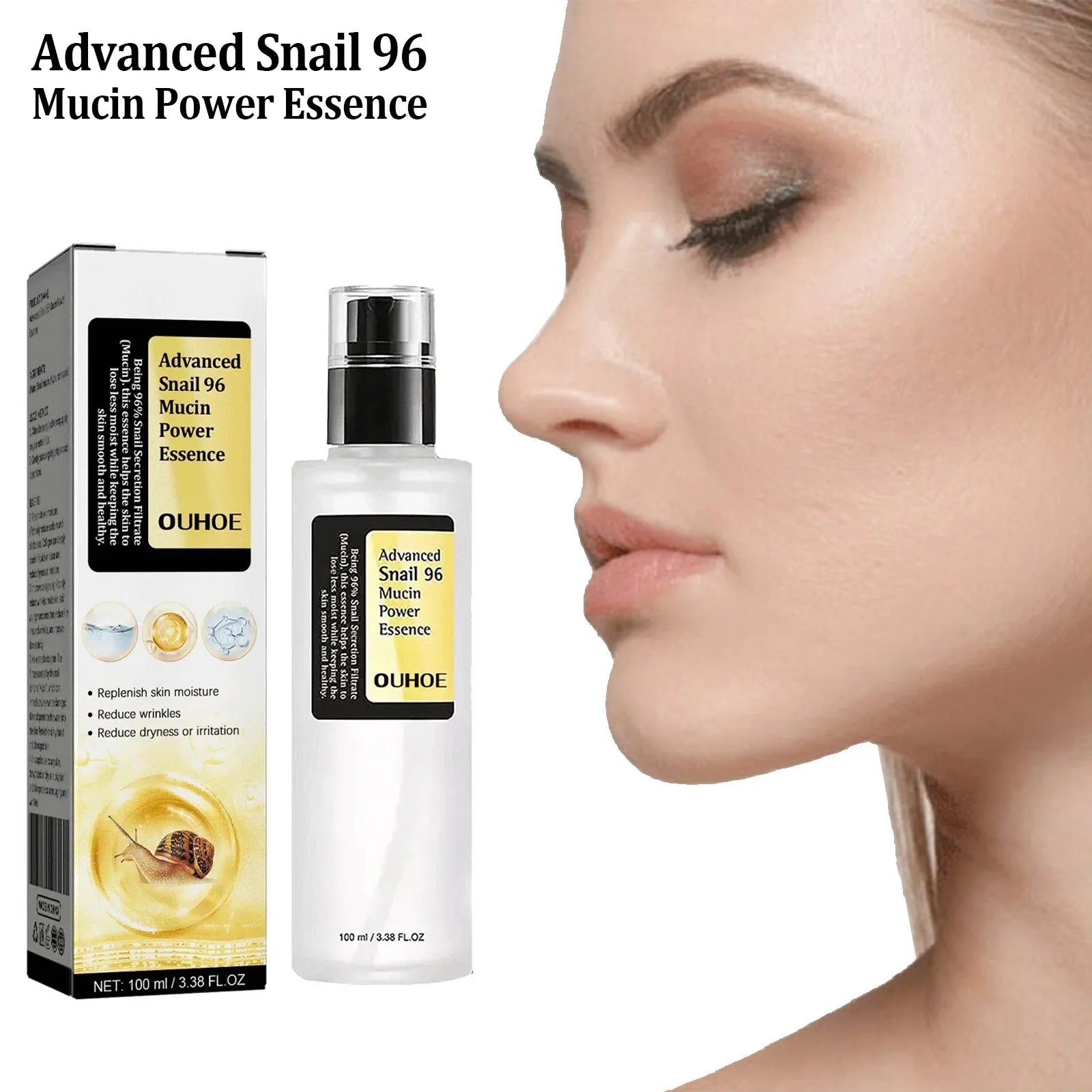 Anti-Wrinkle Snail Mucin Essence Face Cream