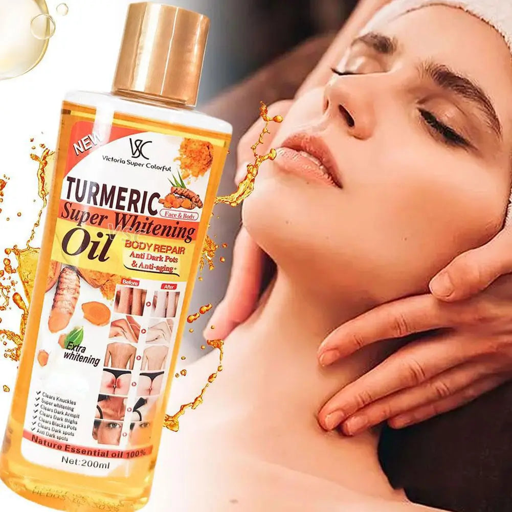 Turmeric Essential Oil Facial Body Massage oil