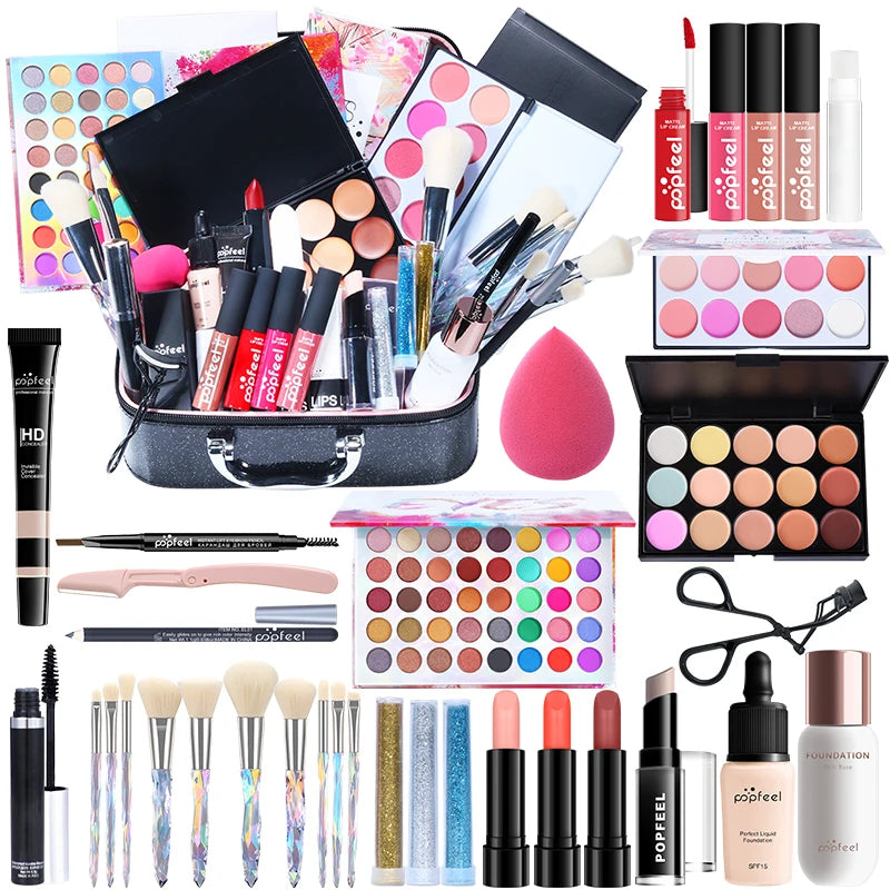 POPFEEL All In One Makeup Kit  for Women Full Kit Set